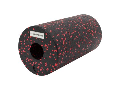 Sharp Shape masážní válec Foam roller 30 cm, červeno-černá barva