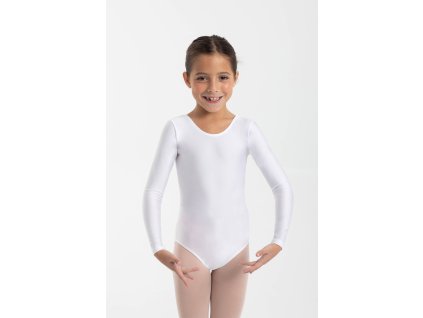 Dětský a Dámský Trikot, Body s dlouhým rukávem - IM - RG, Aerobic, Dance (Barva Intermezzo černá 37, Velikost Intermezzo XXL)