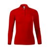 Pique Polo LS-červená