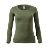 Fit-T LS-khaki