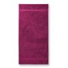 Terry Bath Towel-fuchsia red