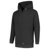 Hooded Sweat Jacket Washable 60°C-tmavě šedá