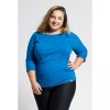 1149 damske triko cityzen plus size modre 1