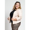 1212 5 damske bavlnene triko plus size cityzen cerne s elastanem