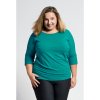 1209 damske triko cityzen plus size smaragdove 4