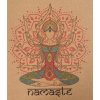 Sharp Shape Cork travel yoga mat Namaste