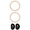 Sharp Shape Wooden gymnastic rings