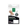 Srdíčka samolepicí L plus P černá (Velikost 3)
