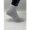 Sportovní ponožky MALKY nízké nad kotník - vlastní výšivka  ponožky s žebrováním