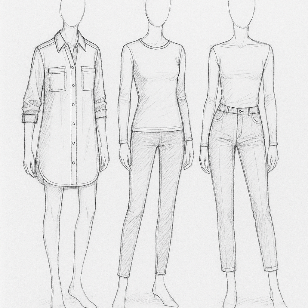 Jak vzniká nový kousek oblečení značky Maller: Cesta od náčrtu k dokonalosti