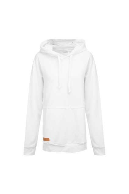 Pánská tepláková mikina DAPPER white (Velikost XL)