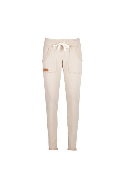 Dámské tepláky BASIC BEIGE (Velikost XS)