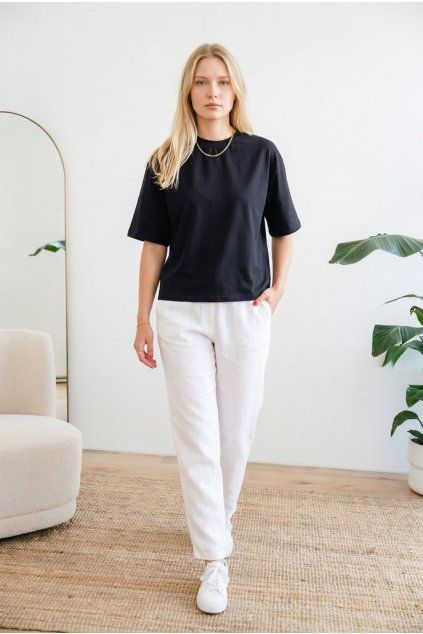 Tricko OVERSIZE cerne