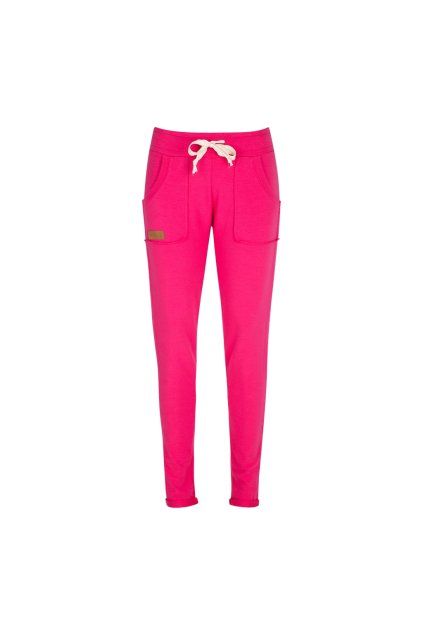 Dámské tepláky BASIC DARK PINK (Velikost XS)