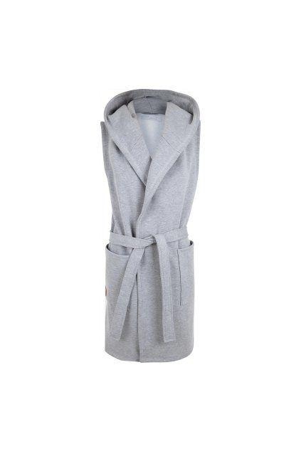 Tepláková vesta POMP GREY (Velikost M)