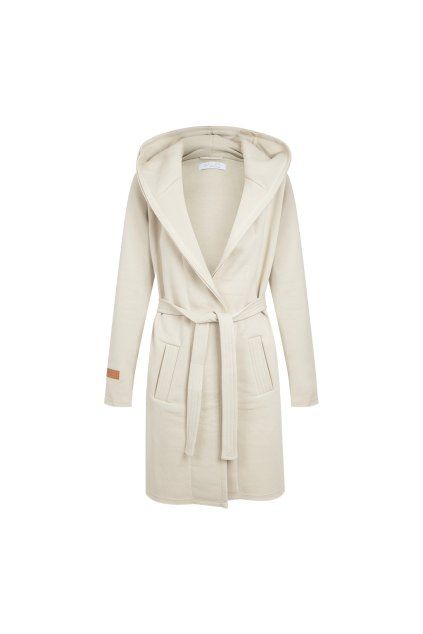 Teplákový kabát POMP BEIGE (Velikost XL)
