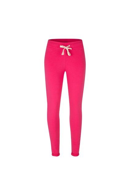 Dámské tepláky BASIC DARK PINK bez kapes (Velikost XS)