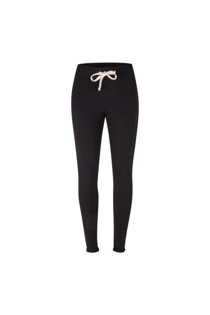 Dámské tepláky BASIC BLACK bez kapes (Velikost XS)