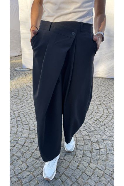 Dámské kalhoty OVER černé