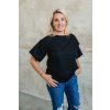 Dámská tunika POPLIN černá (Velikost XS)