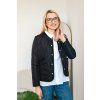 Dámská prošívaná bunda Lara černá (Velikost XL)