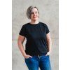 Dámské tričko BASIC black (Velikost XS)