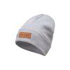 Čepice žebrovaná LUX GREY (Velikost MUŽI)