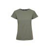 Dámské tričko BASIC khaki (Velikost XS)