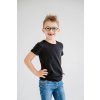 Dětské tričko BASIC černé (Velikost 98/104)