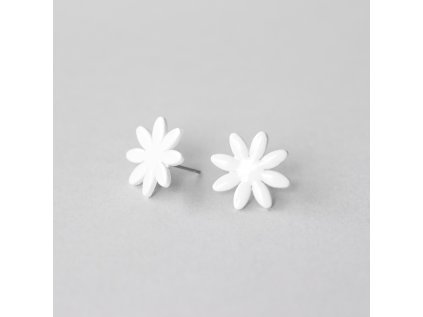 Náušnice z porcelánu - puzety