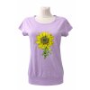 Dámské tričko s potiskem slunečnice City