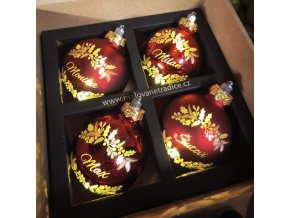 Skleněná baňka svítící