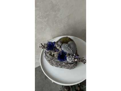 Srdce jako dekorace na hrob