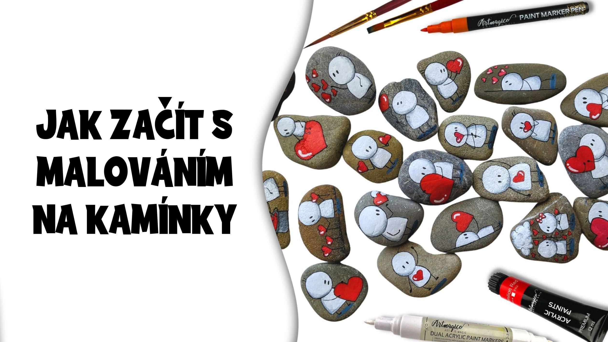 Jak začít s malováním na kamínky