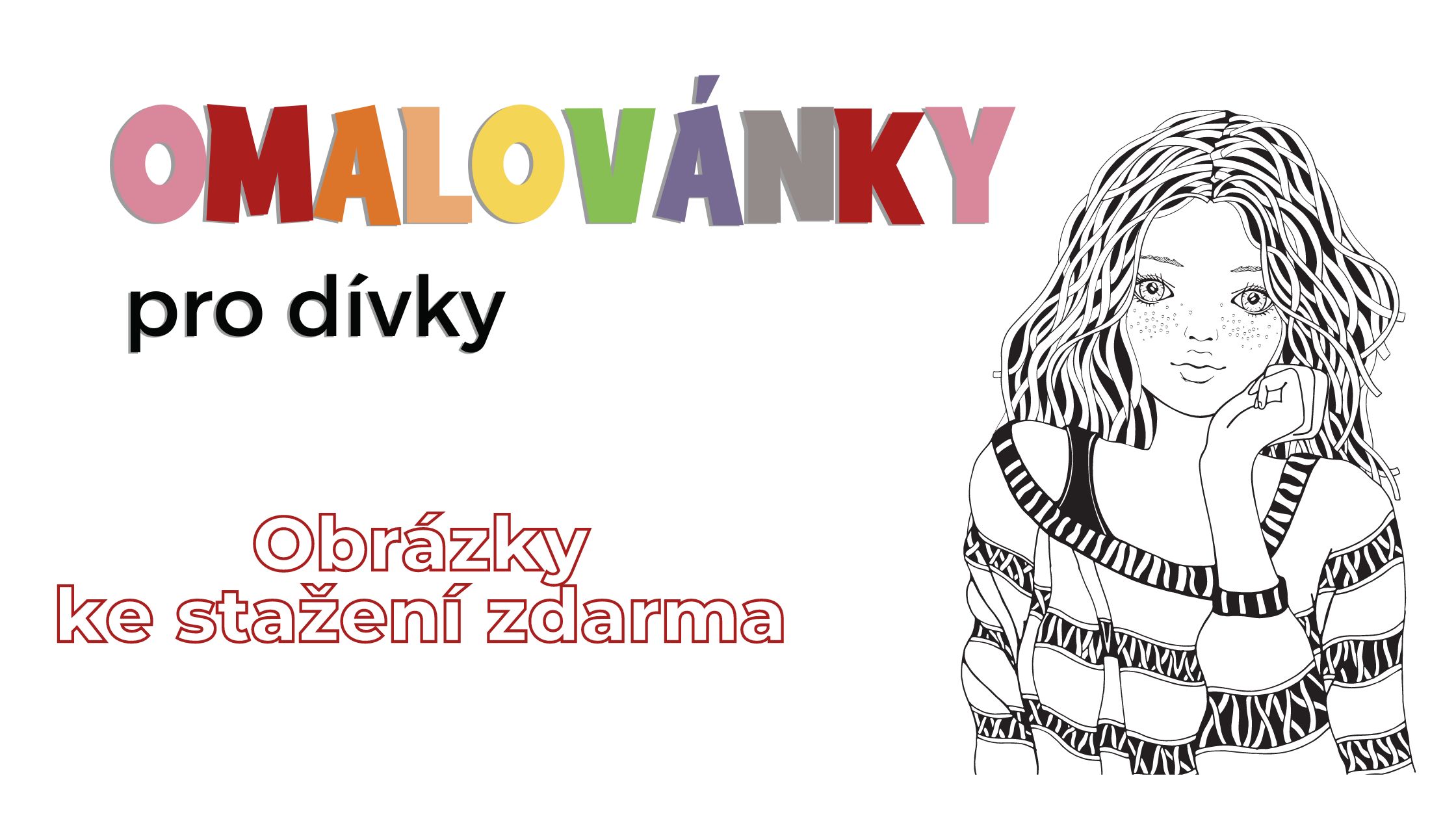 Omalovánky pro dívky