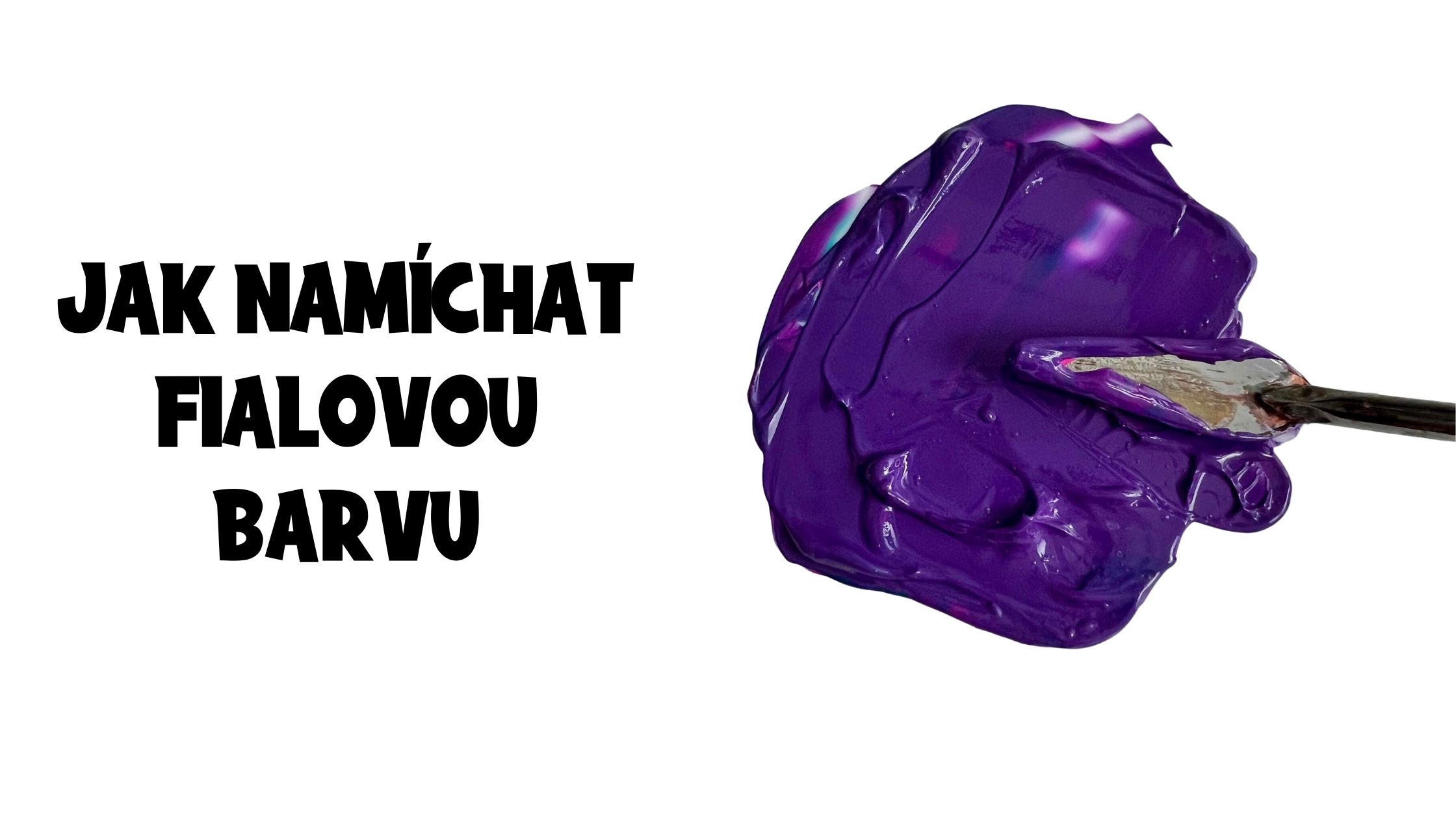 Jak namíchat fialovou barvu