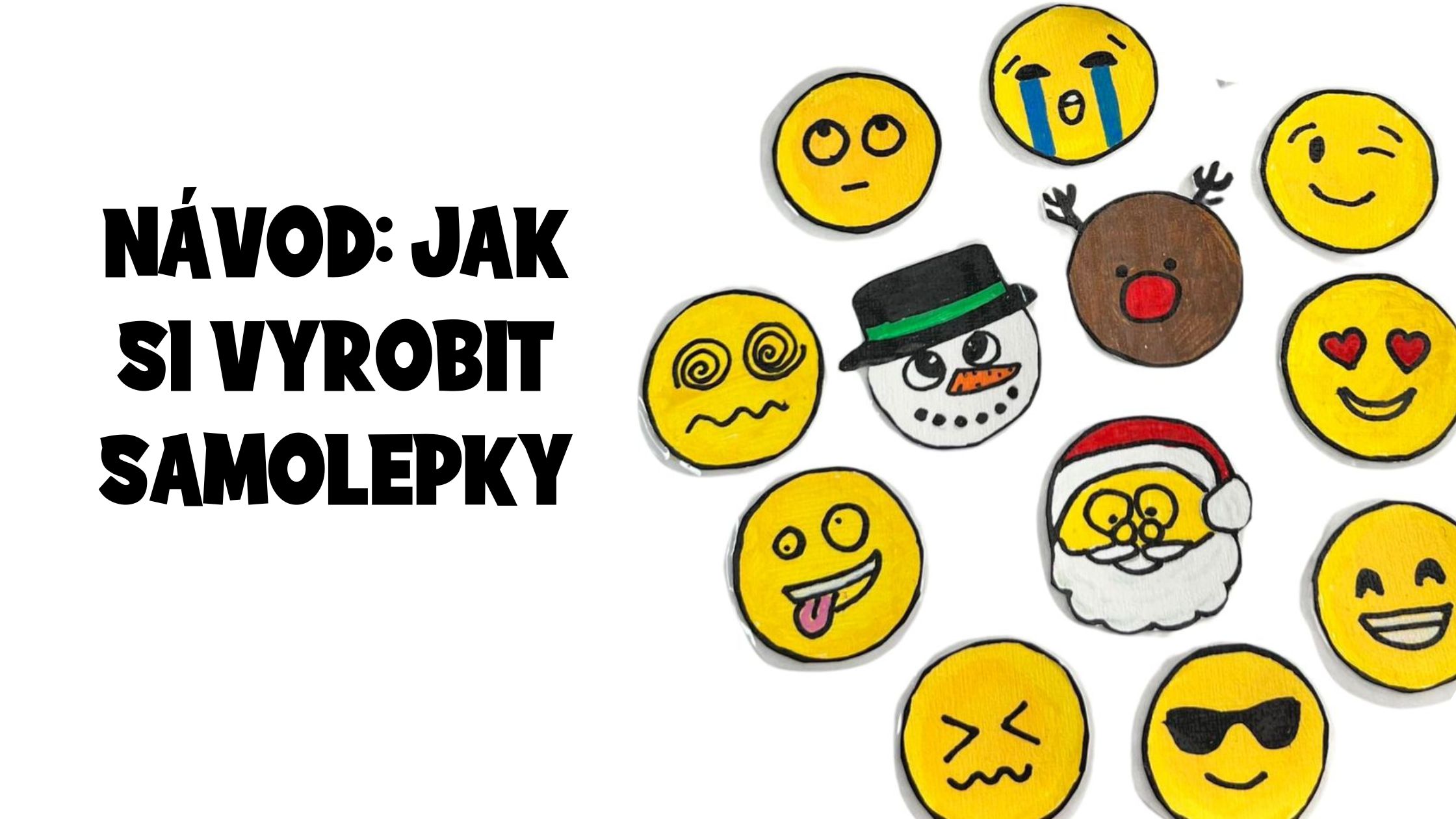 Návod: Jak si vyrobit domácí samolepky