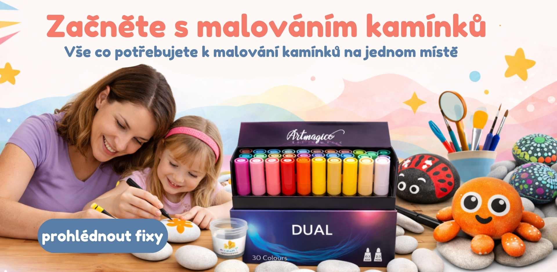 Malování kamínků