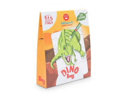 Sabbiarelli - Sada pískování - Taška - Dinosauři