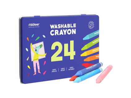 11263 5 mideer mideer smyvatelne voskovky 24 ks