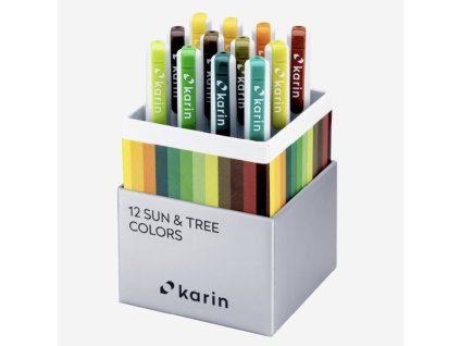 21539 karin real brush pro 12 sun and tree color set