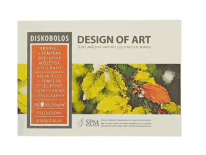 24846 blok diskobolos pro akvarel a grafiku a5 230g