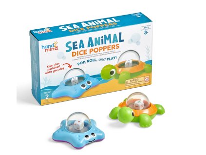 4160 2 95388 sea animal dice poppers