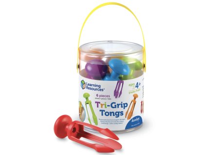 31132 4538 1 learning resources senzoricke klesticky tri grip sada 6 ks