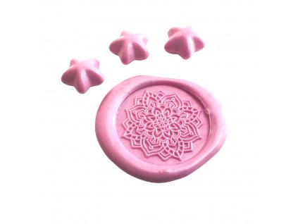 Pečeťní vosk pastelově růžová