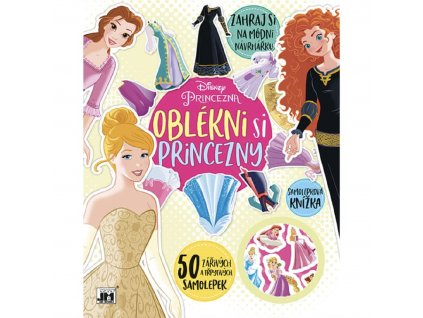 Samolepková knížka Oblékni se Princezny Disney