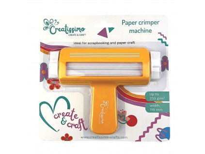 Paper crimper machine