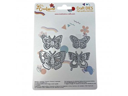 Creatissimo - vyřezávací šablona Set motýlků