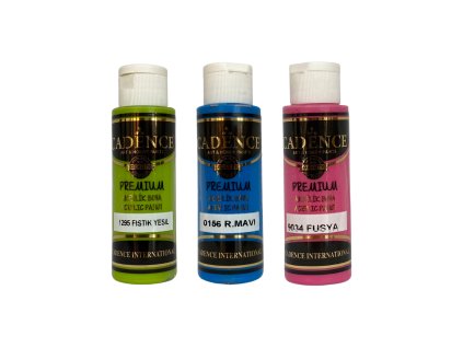 Cadence Akrylová barva Premium 70 ml (Cadence turquoise - tyrkysová A2067)
