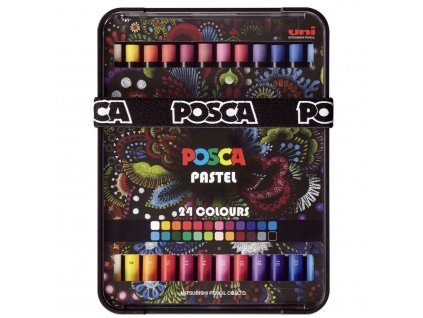 posca voskové pastelky